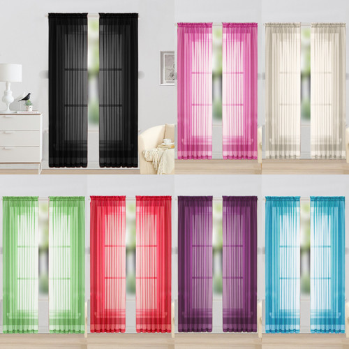 2pc solid sheer panel indoor - 2pc,
